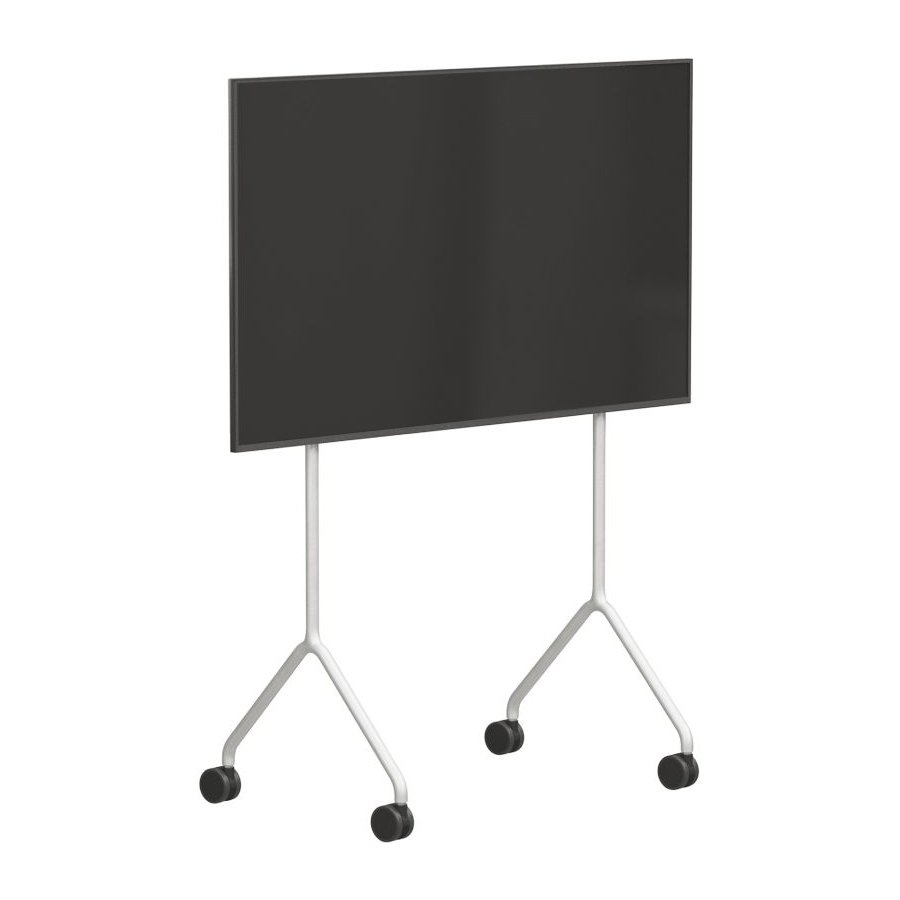 Pedestal Moon Light TV-Stander 100 cm, Cloudy Silver